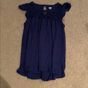 blue old navy tanktop!